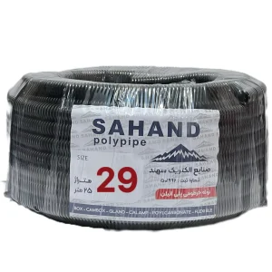 ۲۹ لوله خرطومی پلی اتیلن مشکی پلی پایپ سایز